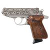 Image 2 : Walther PPK/S Royal Oak Limited Edition Semi-Automatic Pistol with Case and Extra Magazine