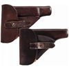 Image 1 : Two Exceptional Walther PP Holsters