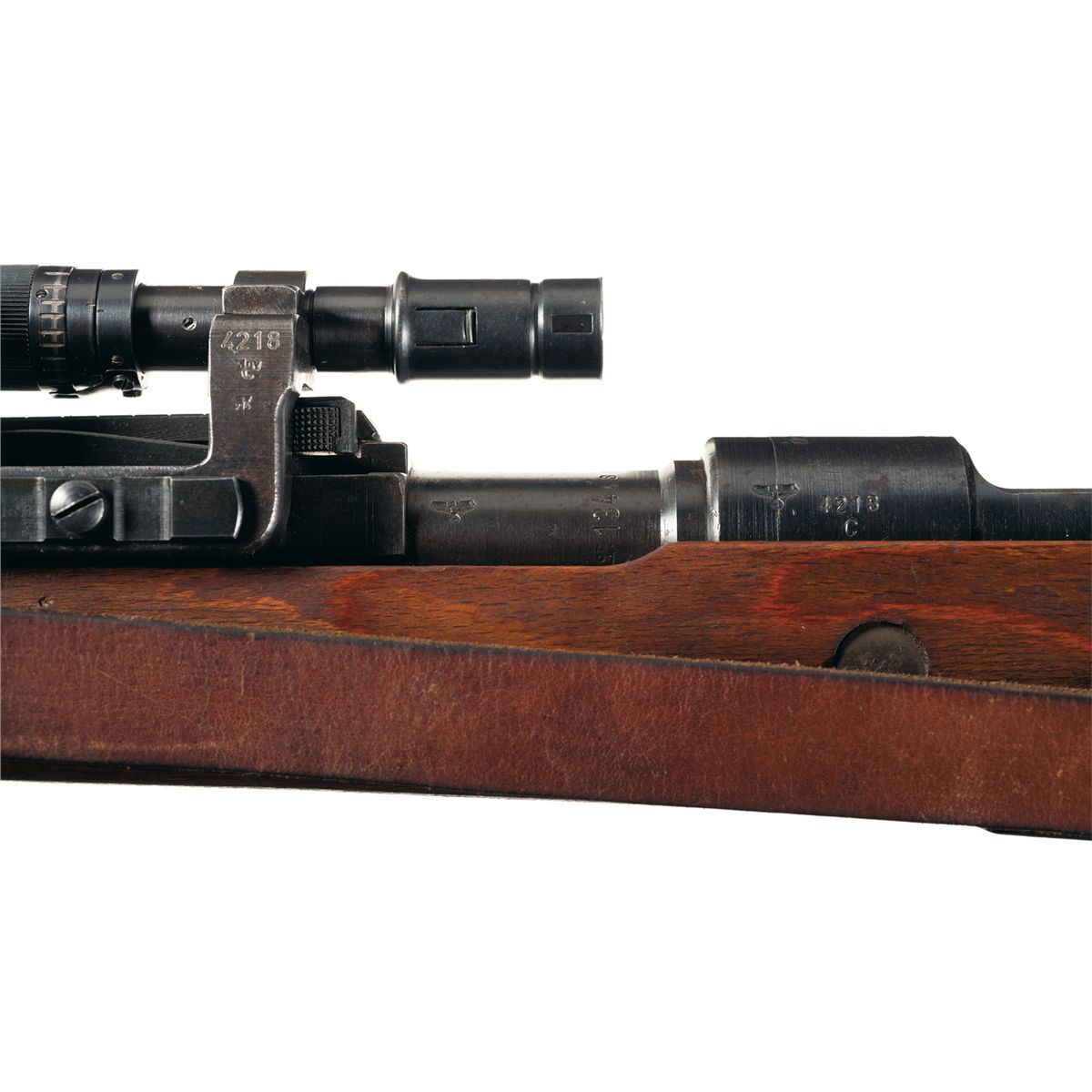 Very Rare WWII Mauser Gustloff Rare Dual Code BCD AR 43 K98 Bolt Action Very rare wwii mauser gustloff rare dual code bcd ar 43 k98 bolt action