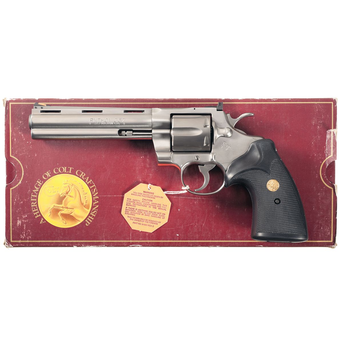 Colt Python Double Action Revolver with Original Box