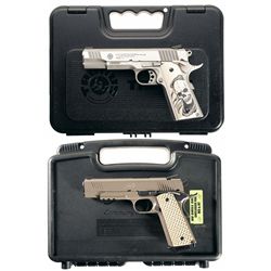 Two Semi-Automatic Pistols