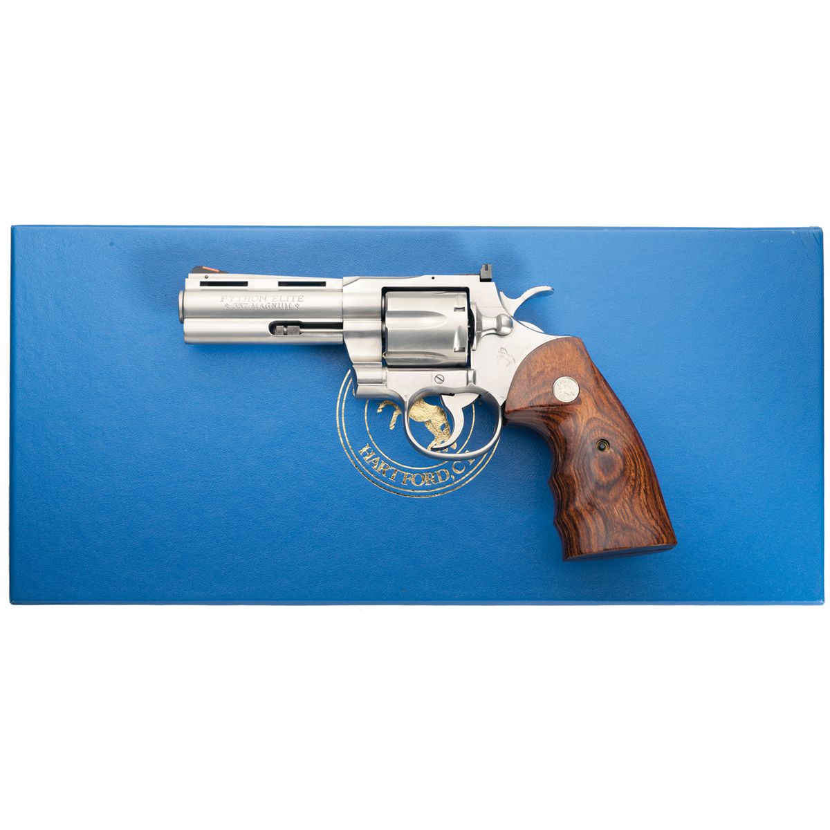 Colt Python Elite Stainless Steel Double Action Revolver with Box