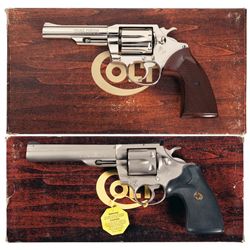 Two Colt Revolvers