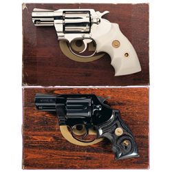 Two Boxed Colt Cobra Revolvers