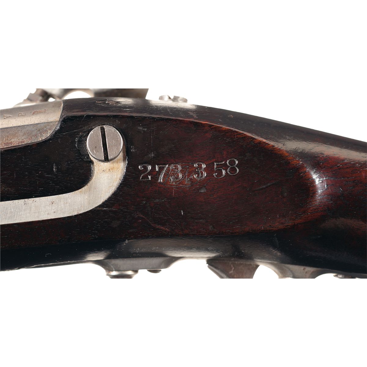 Rare, One of Eighty Produced 1855 Dated U.S. Springfield Model 1847 ...