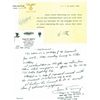 Image 2 : Rare Piece of Nazi Correspondence, Signed by Adolf Hitler, to Hermann and Emily Goering