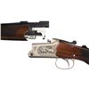 Image 2 : Engraved Merkel Model B3 Over/Uder Rifle with Box