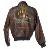 Image 2 : WWII USAAF Painted 8th Air Force A-2 Flight jacket