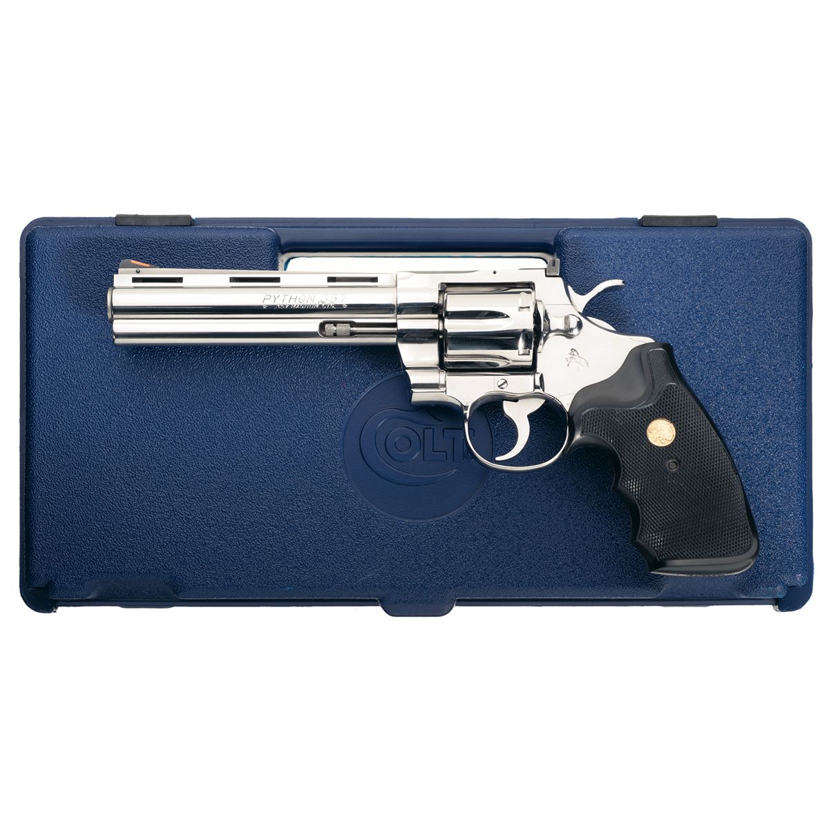 Colt Python Model Double Action Revolver with Case