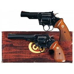 Two Colt Trooper Revolvers