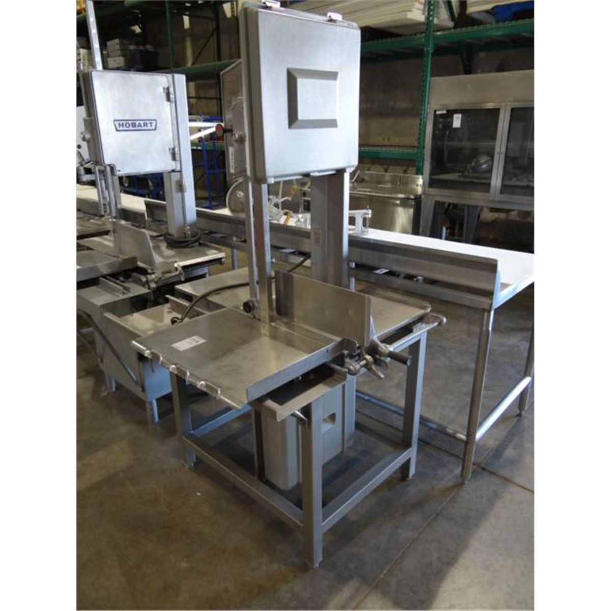 HOBART MOD 5701D MEAT SAW, SINGLE PHASE