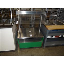 CASTERED WARMING TABLE