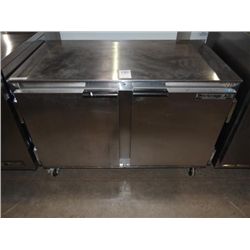 BEVERAGE AIR MOD: UCF48A 2DR S/S UNDER COUNTER REFRIGERATOR