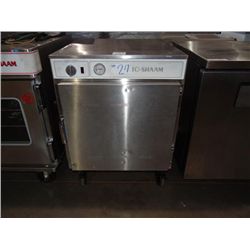 ALTO-SHAAM MOD: HU-75-1H HALO HEAT HOT FOOD HOLDING CABINET ON CASTERS, 110V