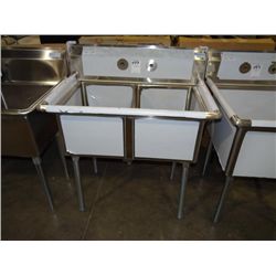 NEW BKS-2-1620-12 S/S 2 COMP SINK