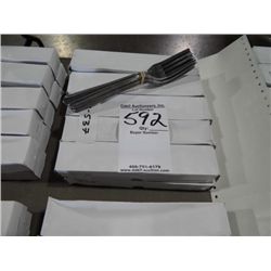 NEW SET OF 1DZ S/S FORKS (X10)