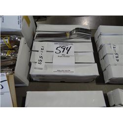 NEW SET OF 1DZ S/S FORKS (X10)