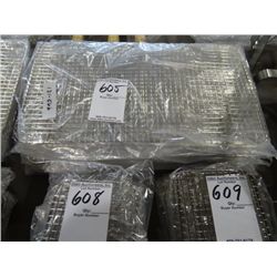 NEW FULL SIZE S/S WIRE PAN GRATES (X12)