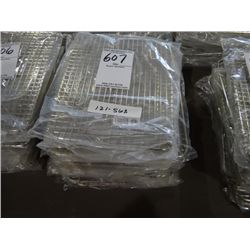NEW HALF SIZE S/S WIRE PAN GRATES (X12)