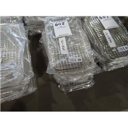 NEW 1/3 SIZE W/W WIRE PAN GRATES (X12)