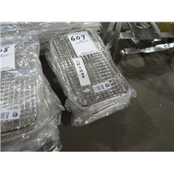 NEW 1/3 SIZE W/W WIRE PAN GRATES (X12)