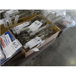 NEW S/S 12" WHISKS (X4)