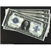 Image 1 : Fr. 237 $1 1923 Silver Certificates Cut Sheet of Four Gem New.