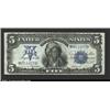 Image 1 : Fr. 278 $5 1899 Silver Certificate Extremely Fine.