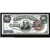 Image 1 : Fr. 296 $10 1886 Silver Certificate Superb Gem New.