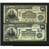 Image 1 : Council Bluffs PairCouncil Bluffs, IA - $10 1902 Date Back Fr.