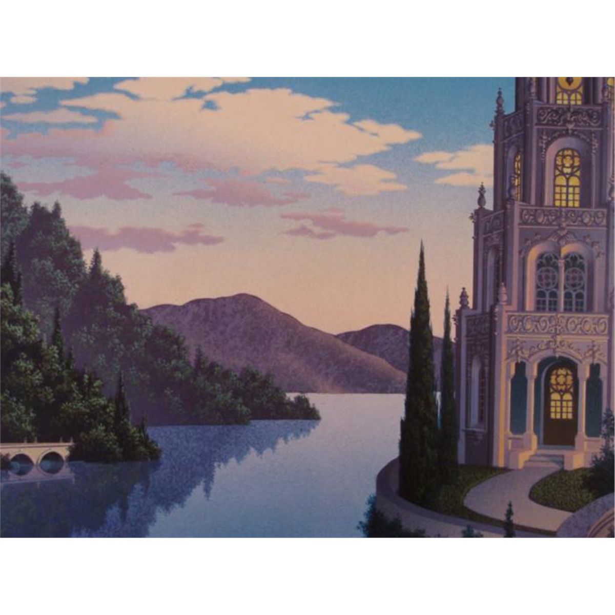 Jim Buckels Cheshire Moon Newbury Fine Art Poster