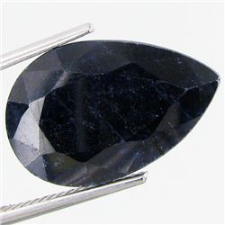 8.25ct Blue African Sapphire Pear Cut (GEM-36910)