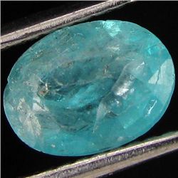 1.07ct Blue Green Natural Apatite Oval (GEM-39695)