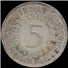 Image 2 : 1951D Germany 5M XF/AU (COI-9900)