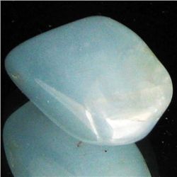 25.55ct Strong Blue Freeform Aquamarine Cabochon (GEM-33721)