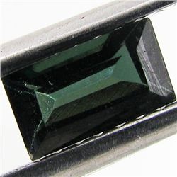 0.38ct Blue Green Tourmaline Baugette (GEM-40778)