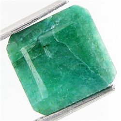 5.06ct South American Emerald Octagon Cut (GEM-36640)