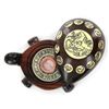 Image 1 : Tibet Teak Turtle Bone Zodiac Compass (ANT-1778)