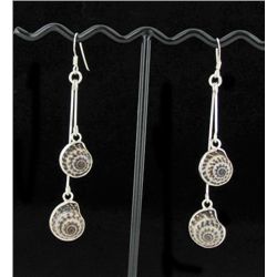 Sterling Shell Earrings (JEW-1383)