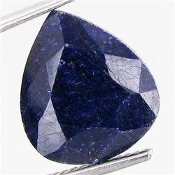 7.27ct Blue African Sapphire Pear Cut (GEM-36921)