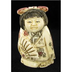 Chinese Handcarved Bone Netsuke (CLB-769)