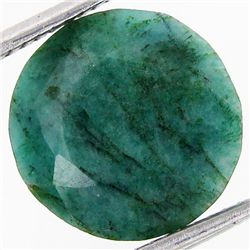 4.67ct S. American Emerald Cabochon Round (GEM-39311)