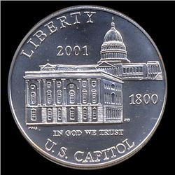 2001 Capitol $1 Commem Gem MS70 (COI-7773)