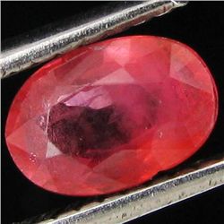 0.97ct Clean Padparadsha Sapphire Oval (GEM-7189R)