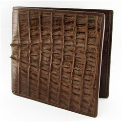 Mens Crocodile Hide Skin Wallet (ACT-273)