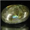 Image 1 : 16.17ct RARE Translucent Labradorite Cabochon  (GEM-39203)