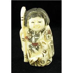 Chinese Handcarved Bone Netsuke (CLB-773)