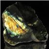 Image 1 : 345ct Flashy Peacock Color Labradorite Slab  (GEM-39119)