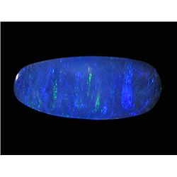 2.47ct Australian Black Opal Doublet Full Fire (GEM-22633C)