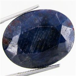 29.35ct Dark Blue African Sapphire Oval Cut (GEM-36996)